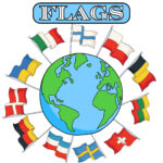 Coloring Pages Flags Of The World 2