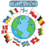 Coloring Pages Flags Of The World 2 2