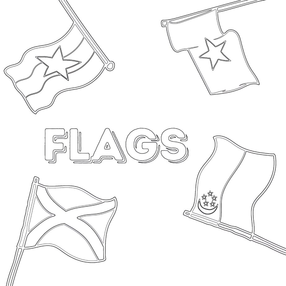 Colouring In Flags