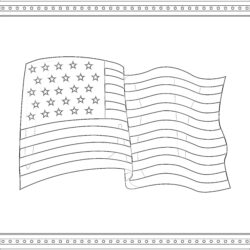 Flag Coloring Pages - Printable Coloring page