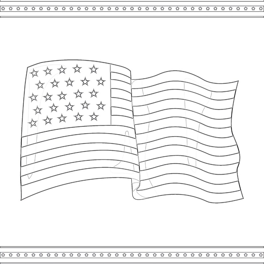 Flag Coloring Pages