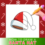 How to Draw a Santa Hat