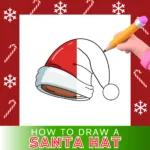 How to Draw a Santa Hat