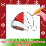 Wie Man Eine Weihnachtsmannmütze Malt