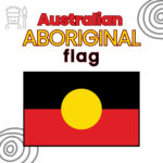 Aboriginal Flag Printable Coloring Page 2 2