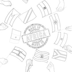 African Flags Coloring Pages - Printable Coloring page