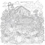 Autumn Coloring Page