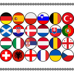 European Flags Coloring Pages - Origin image