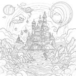 Fantasy Coloring Book Pages