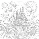 Fantasy Coloring Book Pages