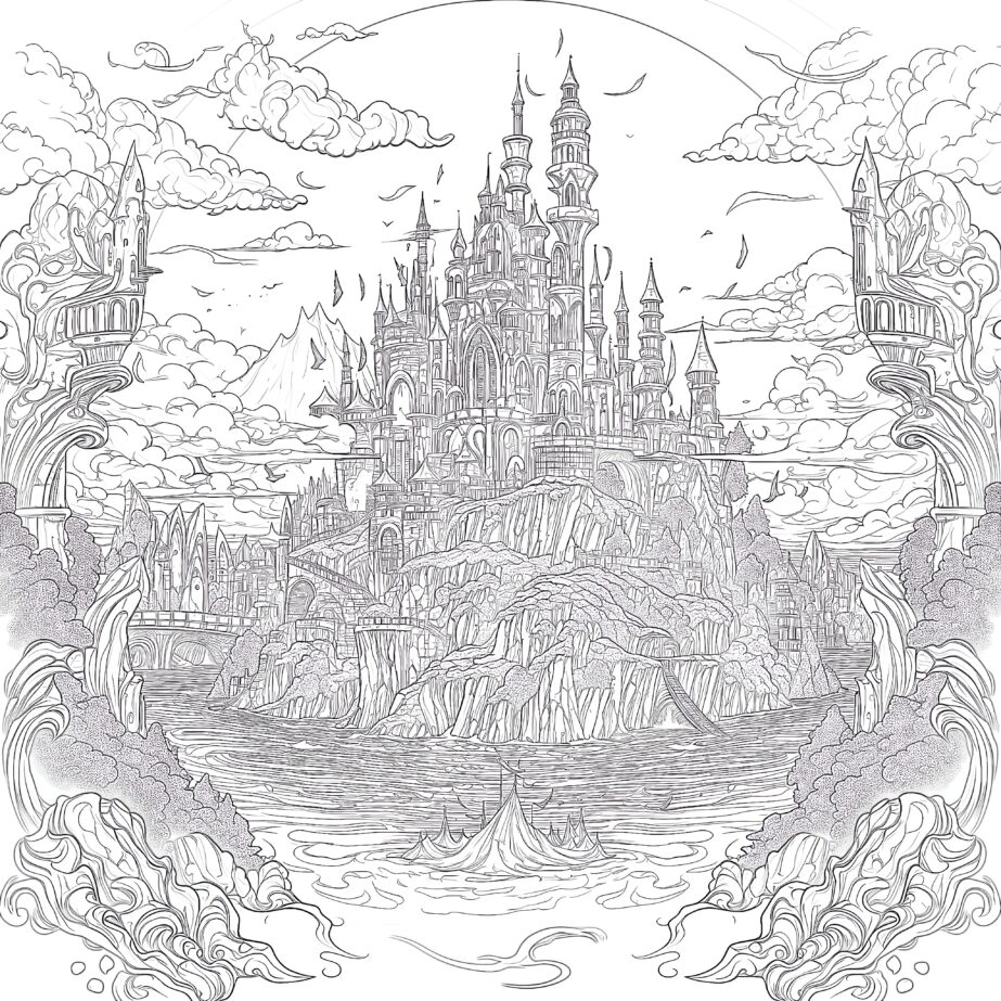 Fantasy Coloring Pages