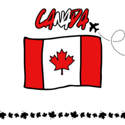 Flag Colouring In Coloring Page - Origin image