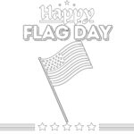 Flag Day Coloring Pages