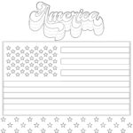 Free American Flag Coloring Pages