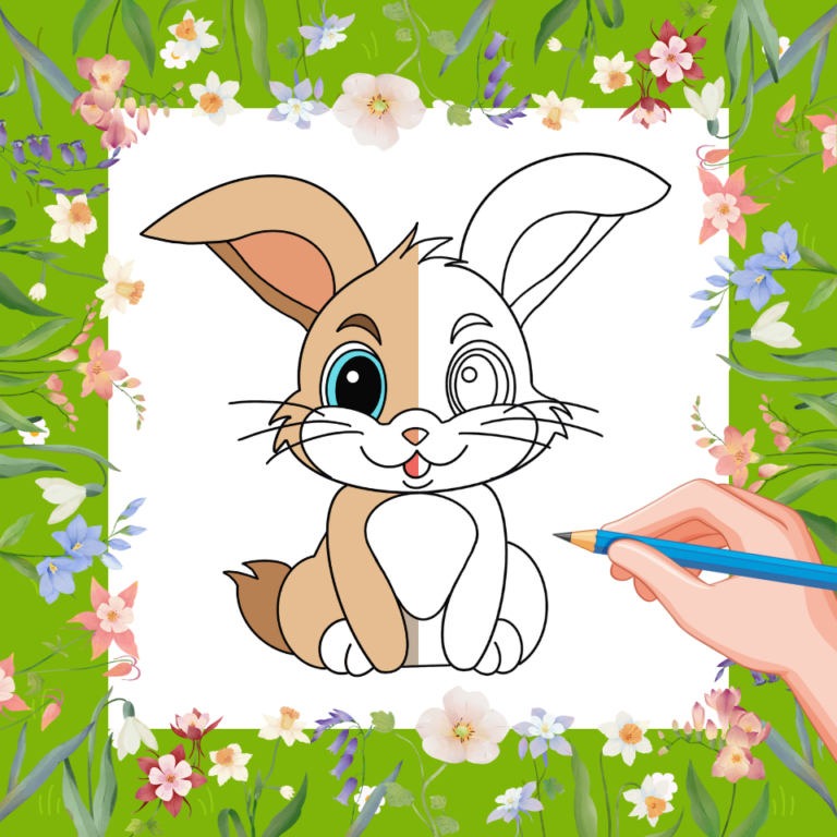 Cómo Dibujar un Conejo: Una Guía Paso a Paso para Todas las Edades ...