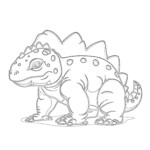 Ankylosaurus Pictures To Color