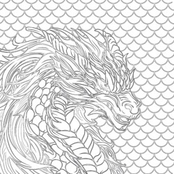 Best Dragon Coloring Page - Printable Coloring page