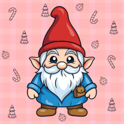 Best Gnome Coloring Page - Origin image