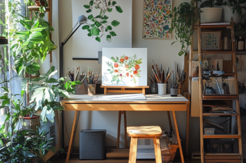 Best Practices for Setting Up Your Home Art Studio on a Budget