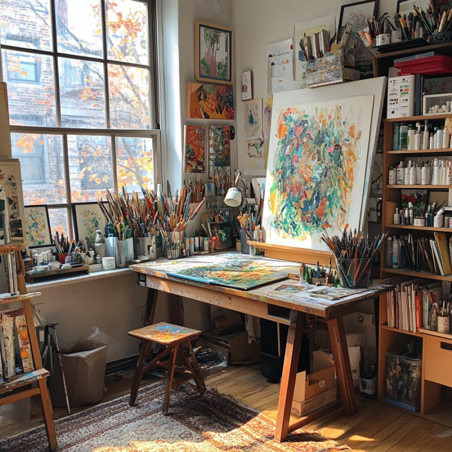 Best Practices For Setting Up Your Home Art Studio On A Budget Blog Mimi Panda