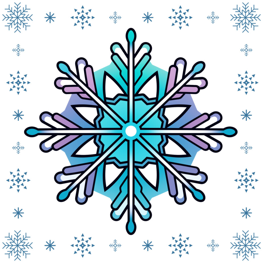 Best Snow Coloring Page 2