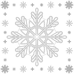 Best Snow Coloring Page - Printable Coloring page