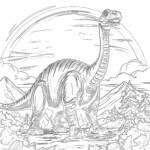 Brachiosaurus Pictures To Color