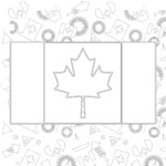 Canadian Flag Colouring