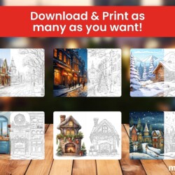 Christmas Coloring Book Slide 2