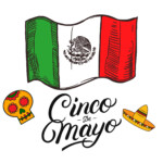 Cinco De Mayo Flag Coloring Page 2