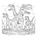 Coloring Images Of Dinosaurs