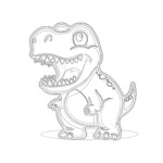 Coloring Pages Dino