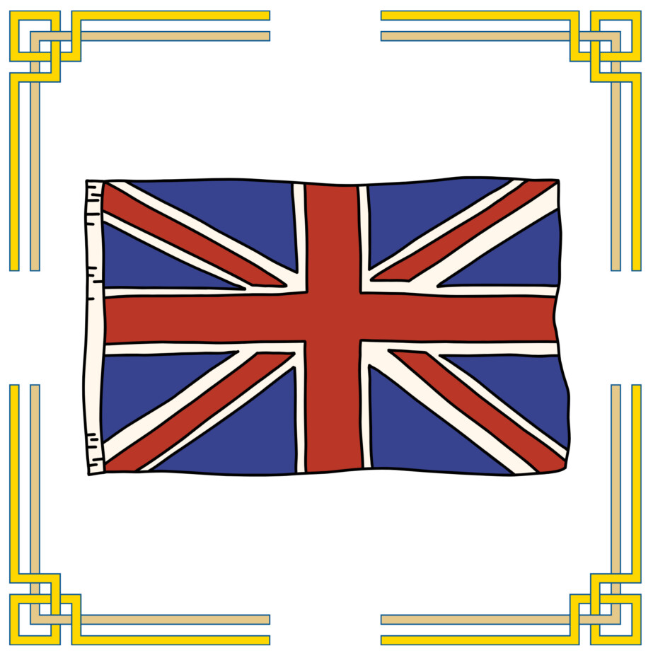 Colour In Union Jack Printable 2