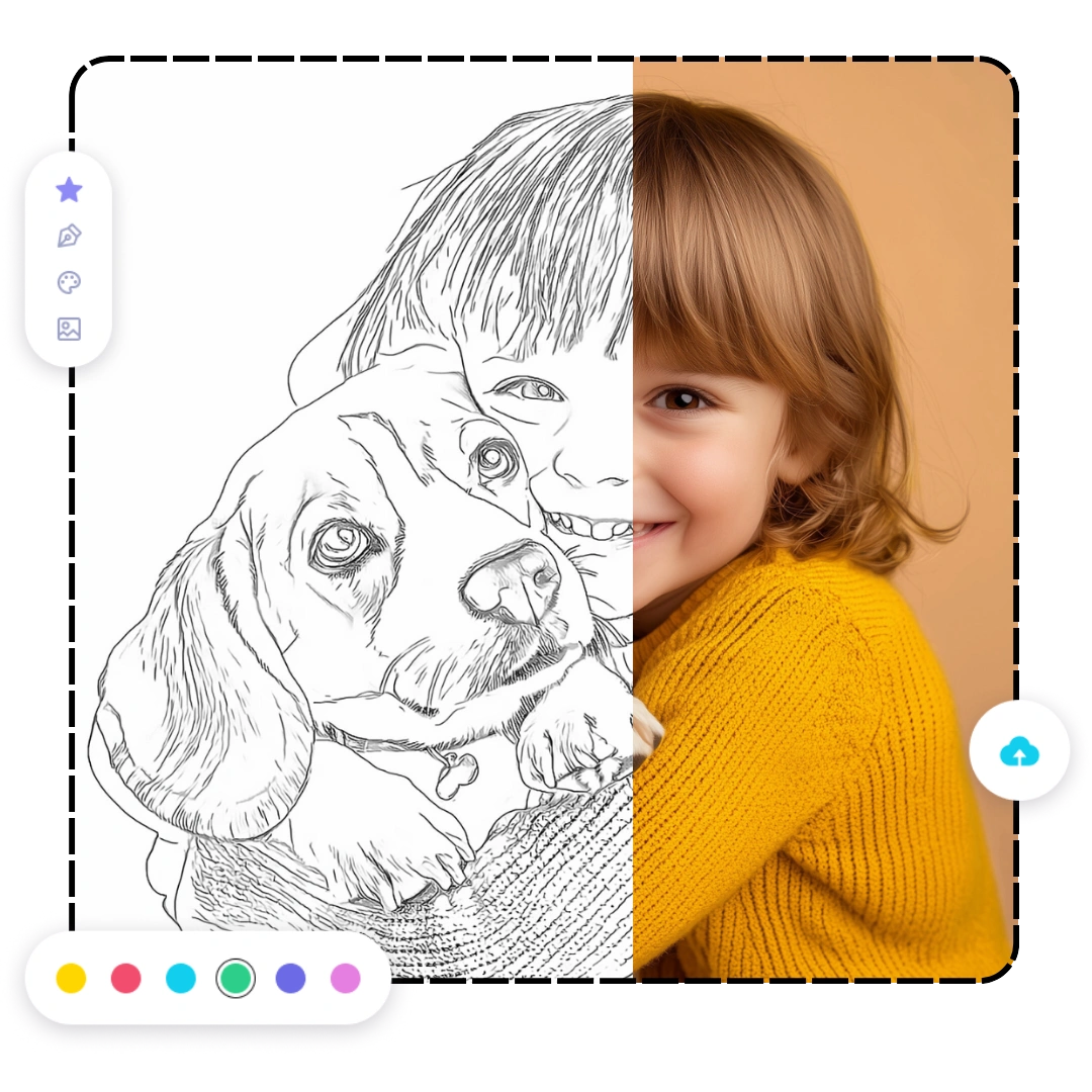 Coloring Pages From Your Photos