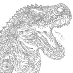 Dinosaur Coloring Book