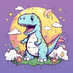 Dinosaur Coloring Paper Coloring Page - Origin image