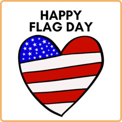 Flag Day Pictures To Coloring Page - Origin image