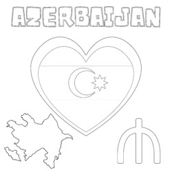 Flag Picture To Coloring Page - Printable Coloring page