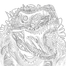 Free Dinosaur Coloring Pages - Printable Coloring page