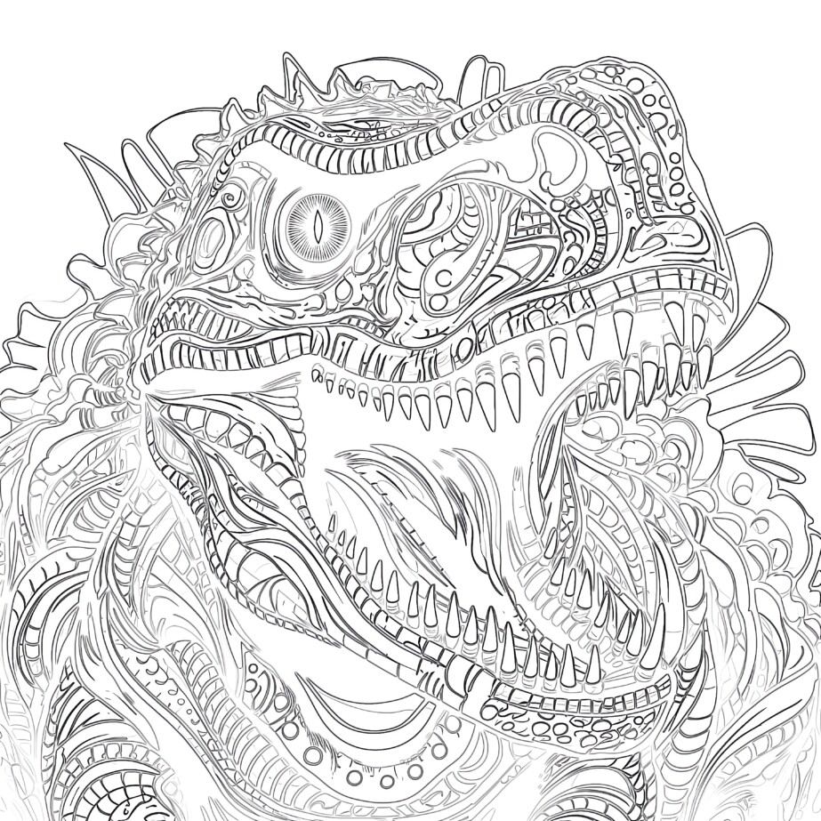 Free Dinosaur Coloring Pages