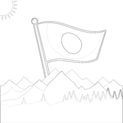 Free Flag Coloring Sheets - Printable Coloring page