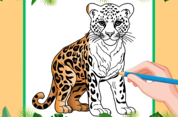 Cómo Dibujar un Leopardo – Una Guía Paso a Paso de Mimi Panda