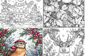 Seasonal and Holiday Coloring Themes to Try