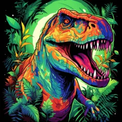 T Rex Dinosaur Pictures To Coloring Page - Origin image