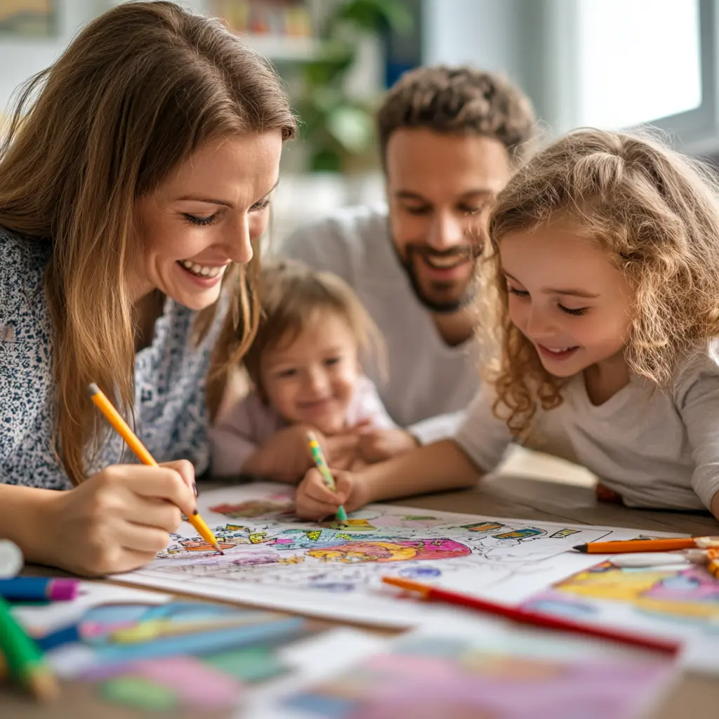 Why Coloring is Great for Family Bonding 3