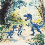 Pages à Colorier De Dinosaures A4 2 2