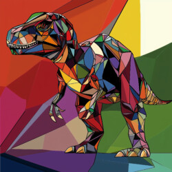 Adult Dinosaur Coloring Book - Origin image