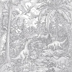 すべての恐竜の塗り絵ページ - 印刷用ぬりえページ