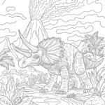 Best Dinosaur Colouring Page