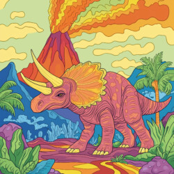 Best Dinosaur Colouring Page - Origin image